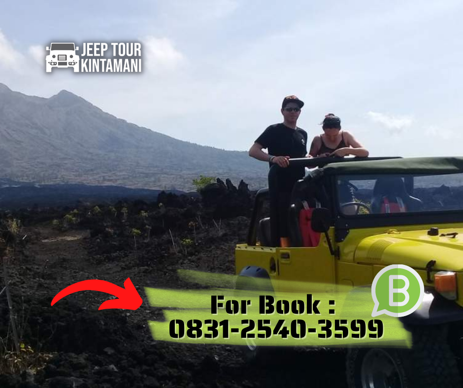 Paket Wisata Jeep 4WD Black Lava Gunung Batur